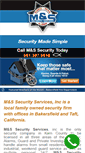 Mobile Screenshot of mssecurityservices.com